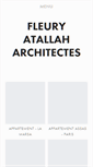 Mobile Screenshot of fa-architectes.com